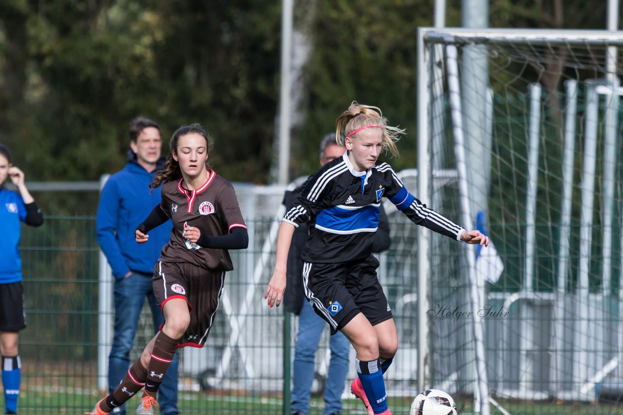 Bild 243 - B-Juniorinnen Hamburger SV - FC St.Pauli : Ergebnis: 1:2